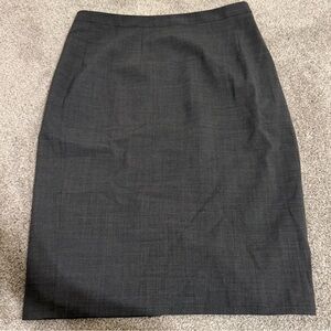 Brooks Brothers Charcoal Pencil Skirt